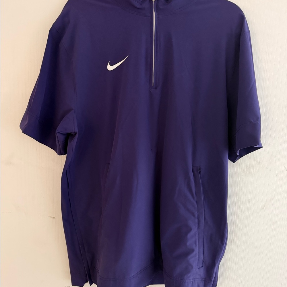 Nike Purple Short-Sleeve Pullover